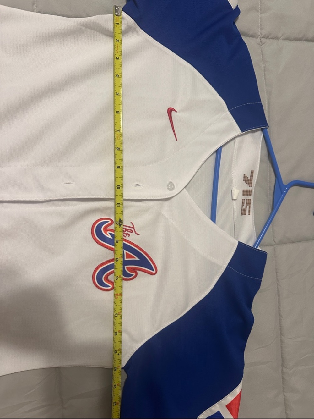 Nike Women's Large Atlanta Braves Jersey - City Connect - Picture 5 of 11